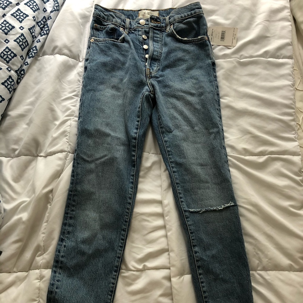 Free people skinny jeans size 25